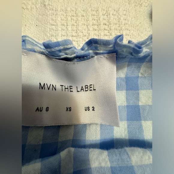 MVN THE LABEL Midi Gingham Dress - Picture 7 of 8